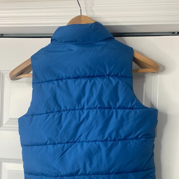 GAP Kids Blue Puffer Vest – Size Medium (8–9 Years) - Picture 5 of 11